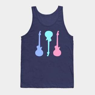 Pastel Guitars Tank Top